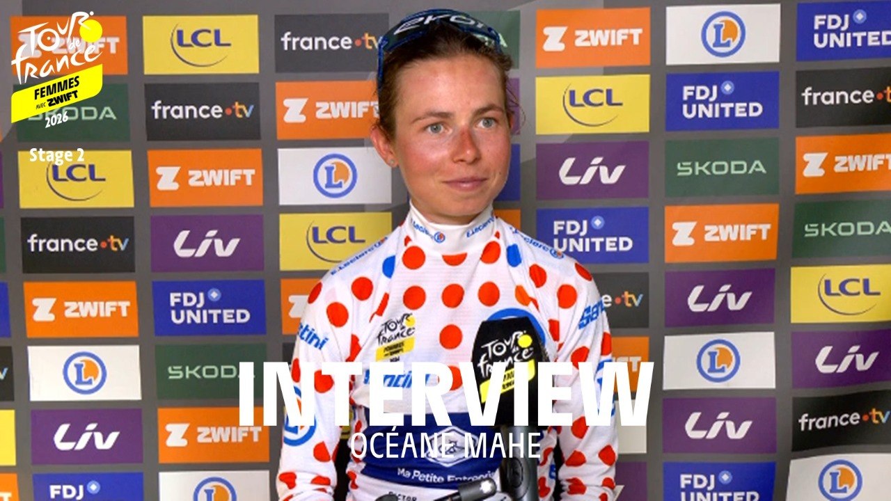 Tour de France Femmes avec Zwift 2026 - Stage 2 Post-race interview