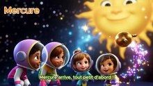 Comptine des Planètes🚀 | Chanson Éducative pour Enfants | Système Solaire