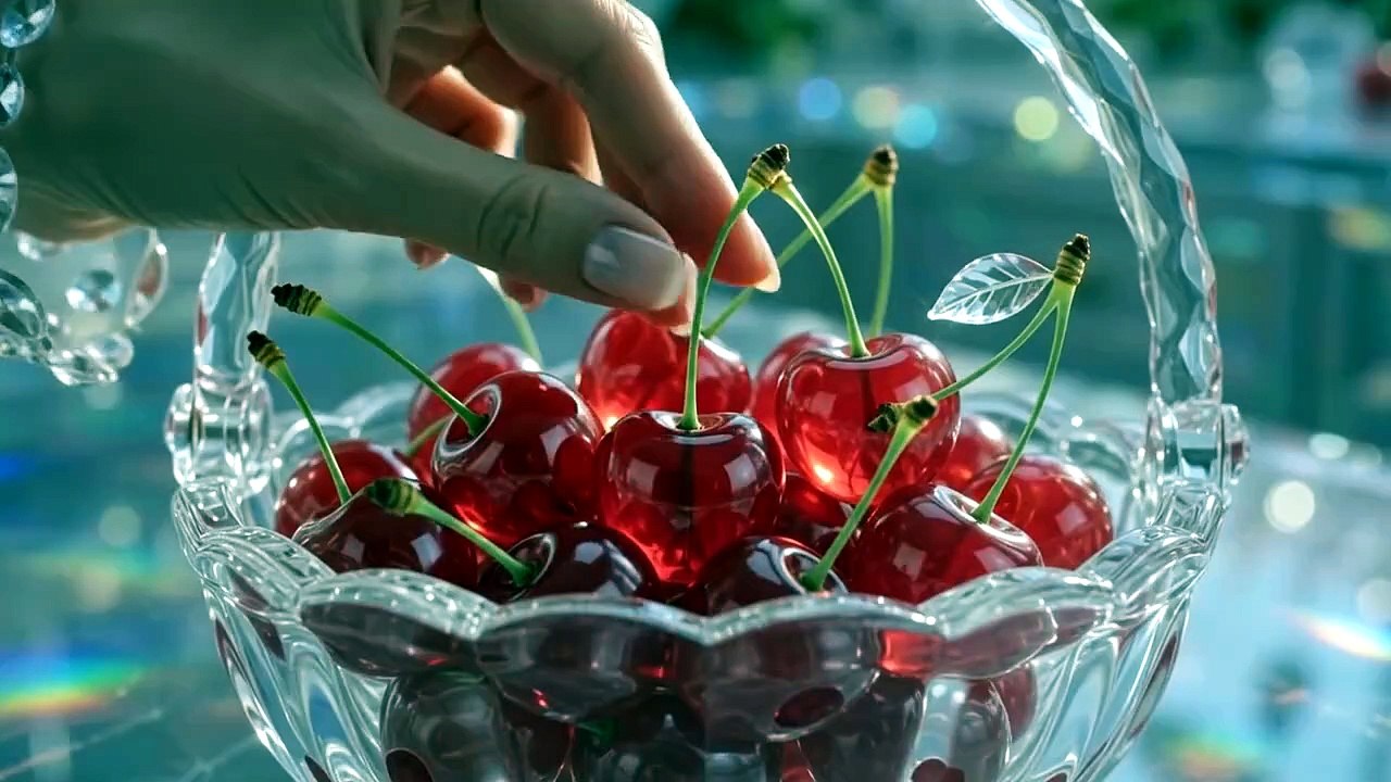 Crystal Croissant Breakfast Basket 🥐✨ | Cozy Crystal Fantasy Baking with Hands | Relaxing ASMR Food