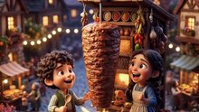 The Giant Kebab | Miniature Village Chefs | Teamwork Magic