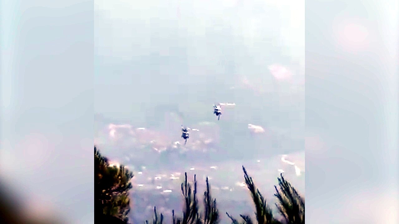 Dos pilotos muertos en choque entre helicópteros en Grecia