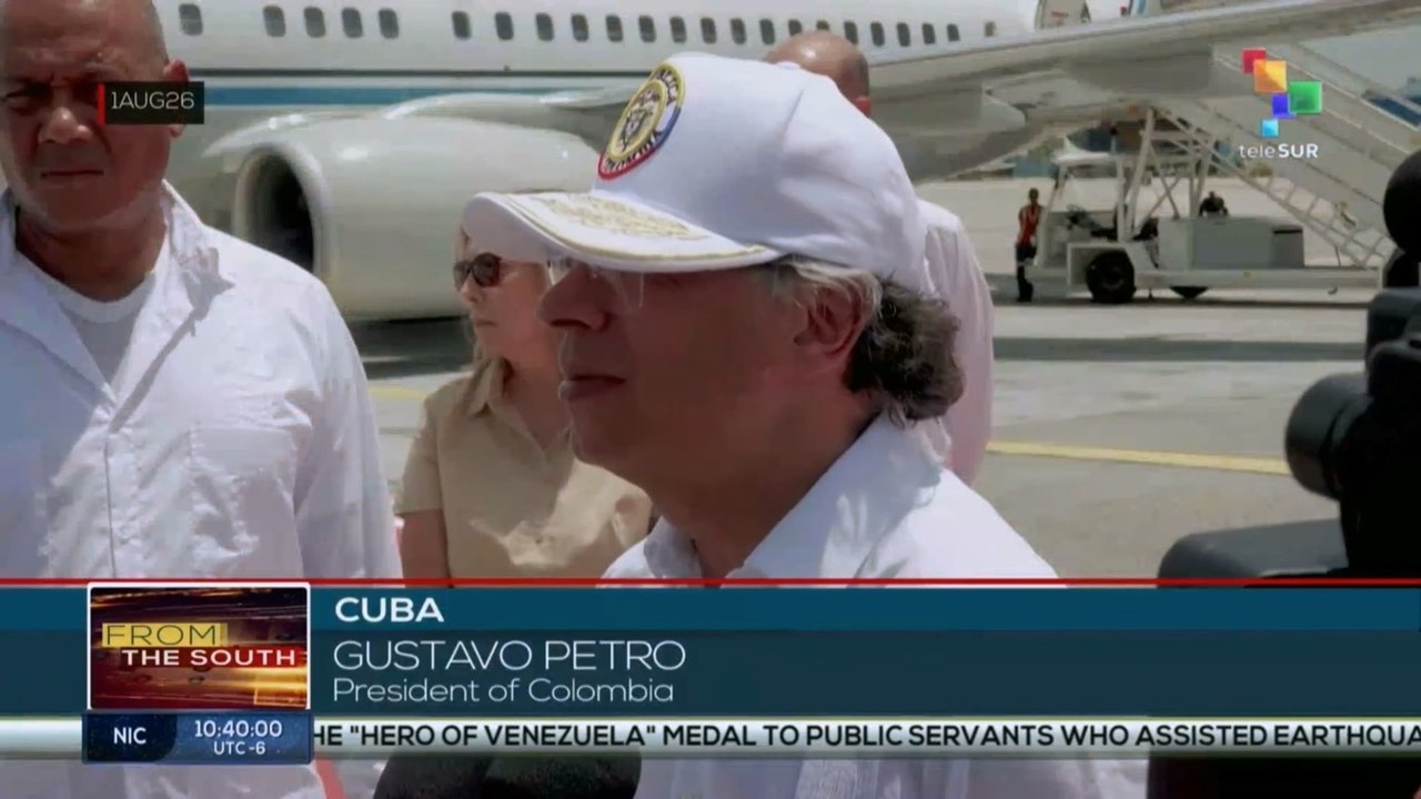 Colombian Pres. Gustavo Petro concluded his official visit in Cuba