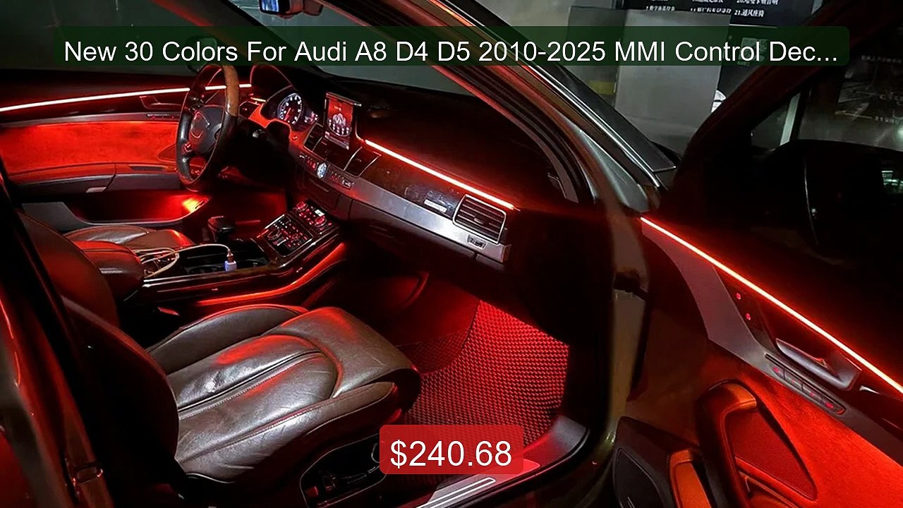 New 30 Colors For Audi A8 D4 D5 2010-2025 MMI Control Decor... -- Top Pick 2026 | Unbeatable Price!