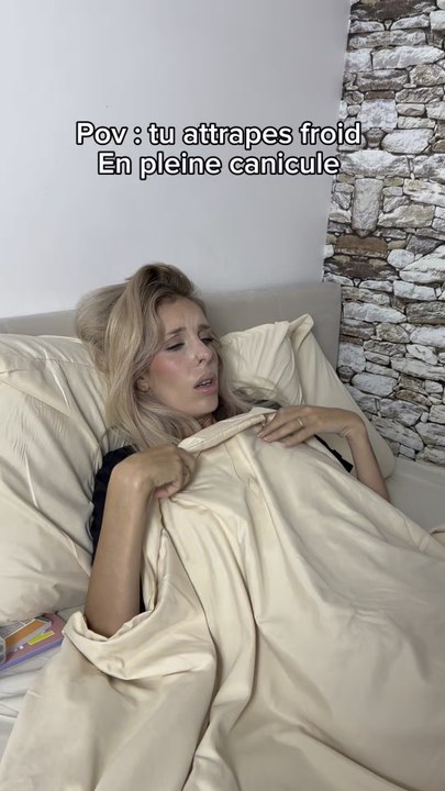 J’suis malade.  🤒