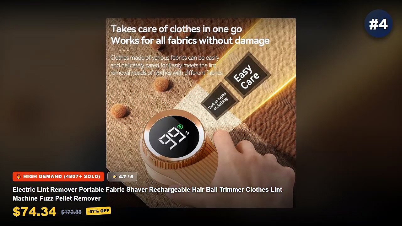 Ultimate Guide to the Best Electric Fabric Shavers For Sweater Lint Removal