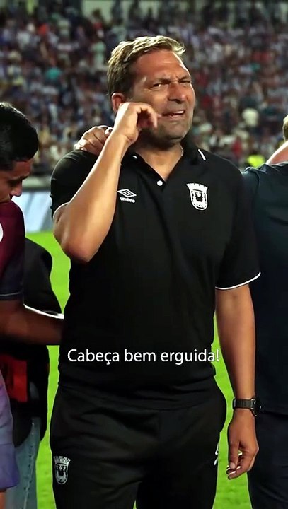 Luis Tralhão após perder Supertaça