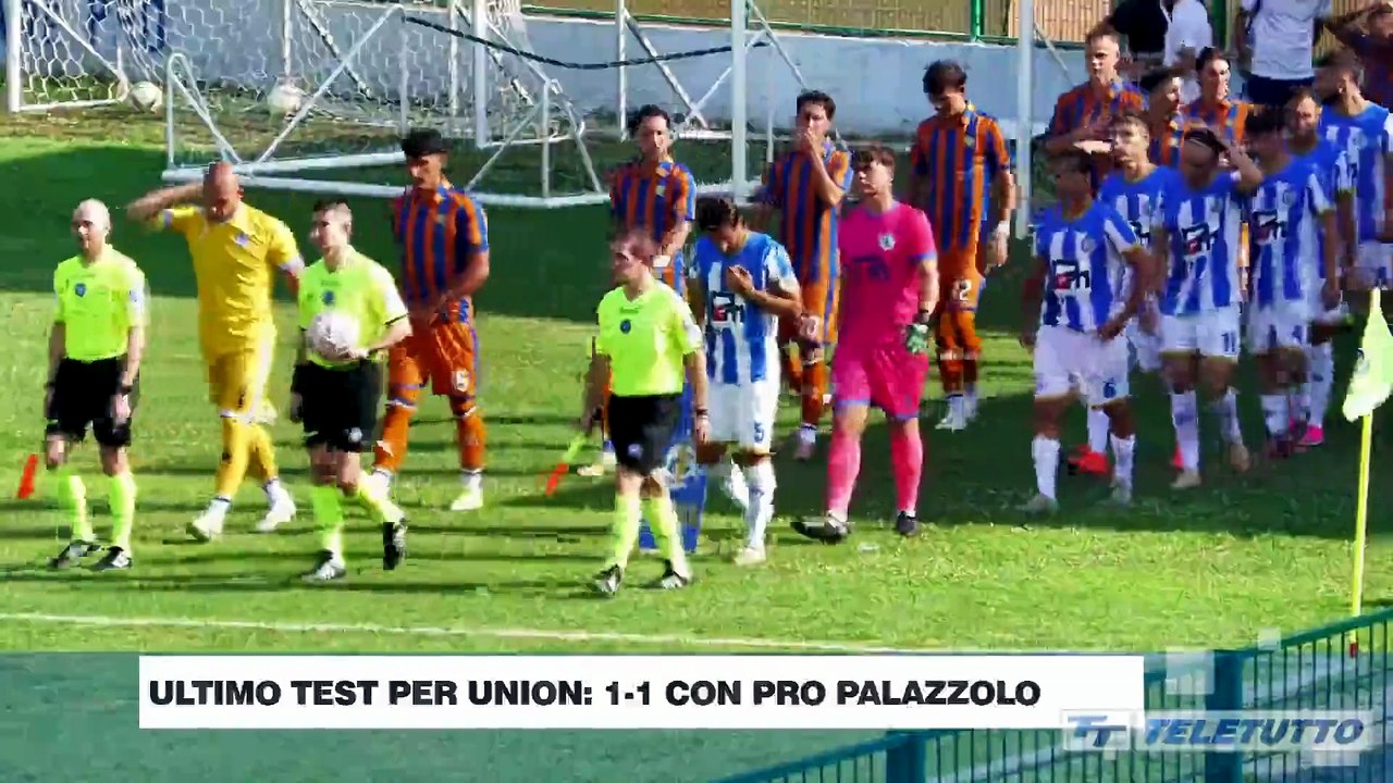 Video News - Ultimo test per l'Union: 1-1 con la Pro Palazzolo