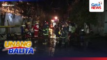 3 bahay at isang parking lot sa Brgy. Commonwealth, nasunog kaninang madaling araw | Unang Balita