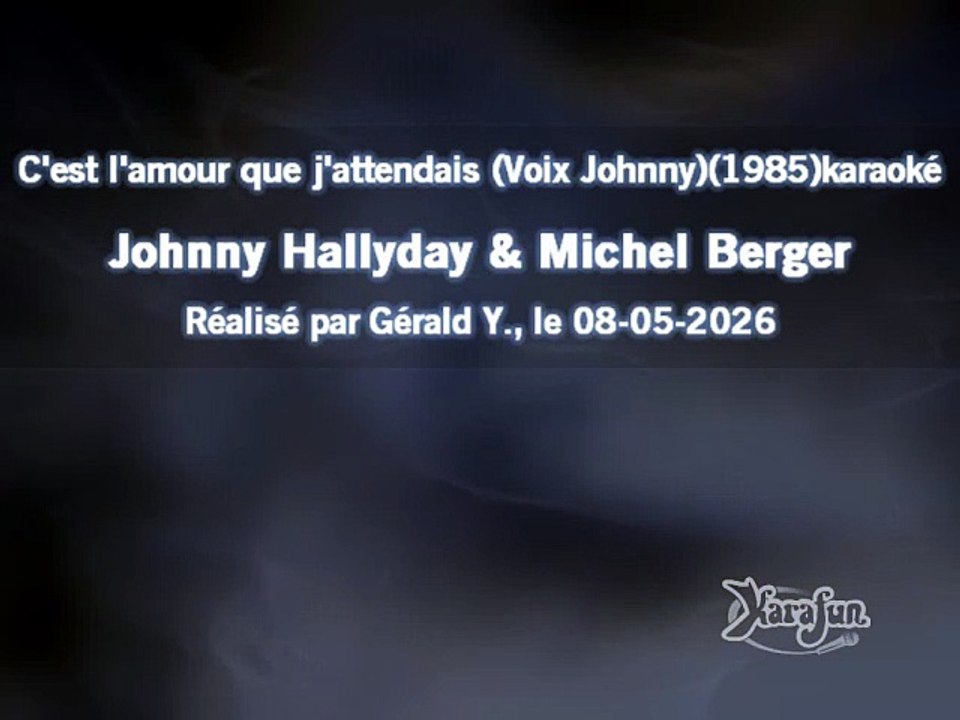 Johnny Hallyday & Michel Berger_C'est l'amour q...
