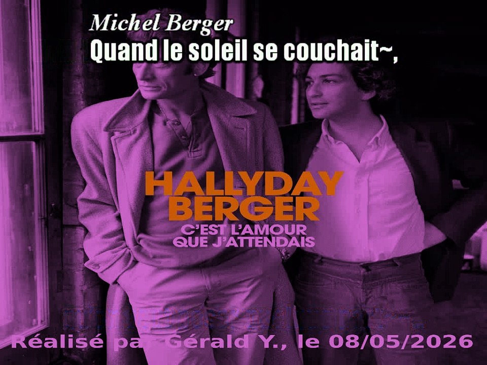 Johnny Hallyday & Michel Berger_C'est l'amour q...