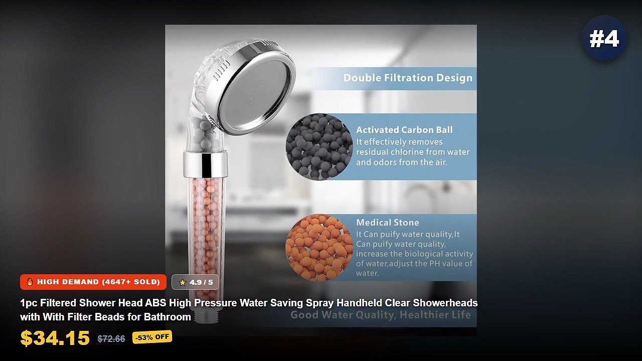 Why Everyone Is Buying Shower Head Filters With High Pressure Boost - 13CM Big Panel 3 Modes Pressure Boost Shower Head ...
