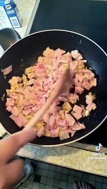 Schnelle Tortellini Pfanne