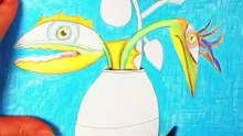 Pure Relaxation: Drawing a angry clover in a vase like Van Gough with Colored Pencils 🎨✨
