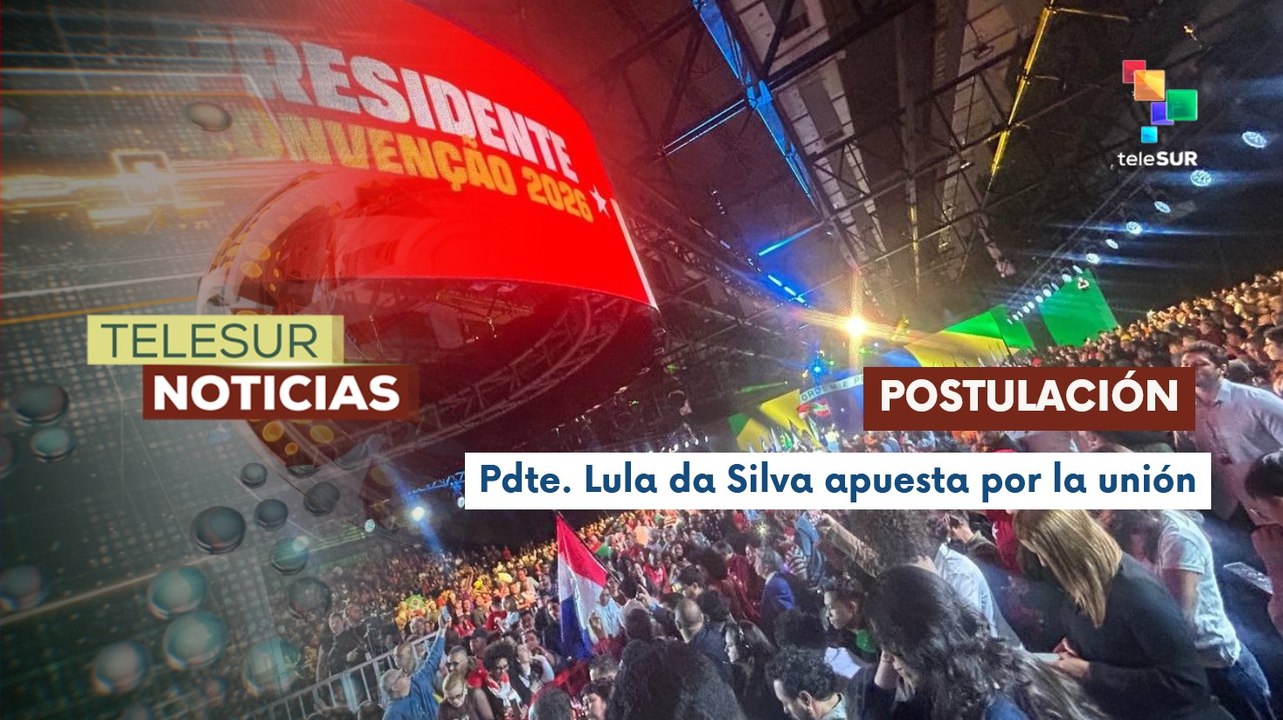 PT oficializa candidatura de pdte. Lula da Silva