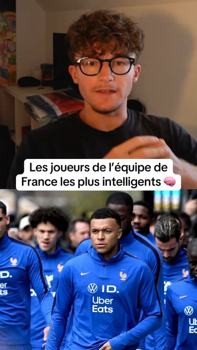 Les joueurs de l’équipe de france les plus intelligents 🧠 #football #equipedefrance #foot
