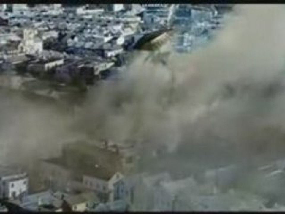 la guerre des mondes  - l'arrivée