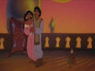 Tomber Du Ciel - ALADIN JASMINE WALT DISNEY