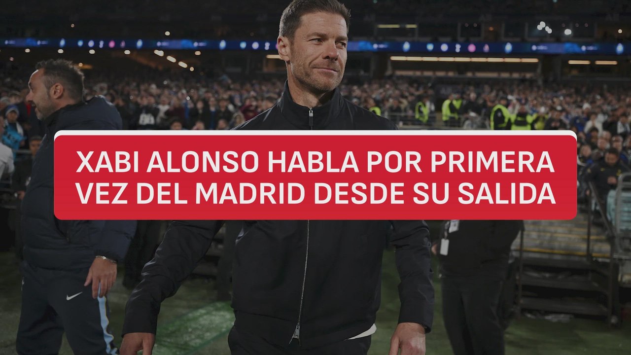 Xabi Alonso habla por primera vez del Madrid desde su salida del club