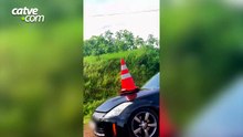 PRF apreende carro de luxo após motorista tentar atropelar policial na BR-277