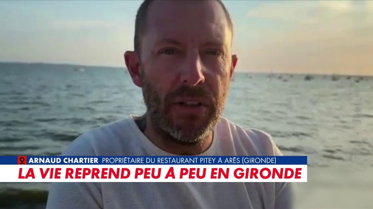 Incendie en Gironde : «On perd tous les jours entre 6.000 et 7.000 euros», raconte ce restaurateur