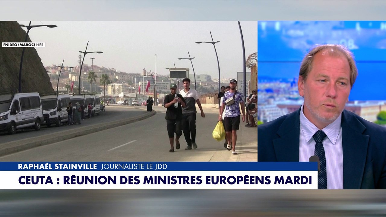 Ceuta : «Emmanuel Macron ne veut pas se désolidariser de Pedro Sánchez», assure Raphaël Stainville