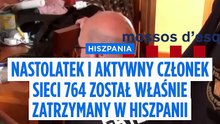 Zatrzymano nastolatka grożącego masakrami. Miał być liderem hiszpańskiej siatki 764