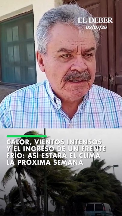 Calor, vientos intensos y el ingreso de un frente frío: así estará el clima la próxima semana