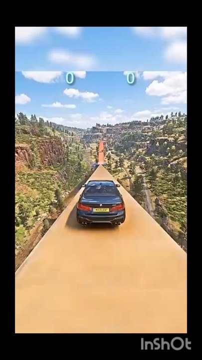 BMW M5 vs BMW i8 😱💀IMPOSSIBLE JUMP CHALLENGE@...
