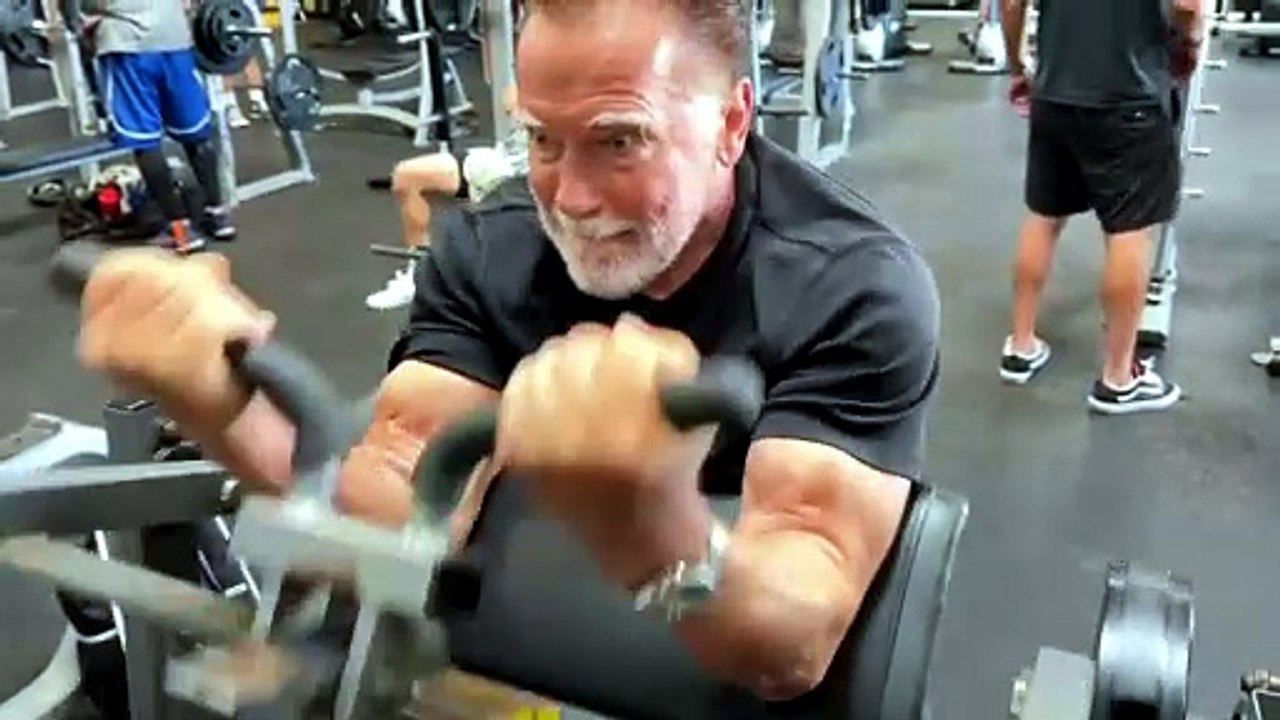 Arnold Schwarzenegger impresses with gym video on 79th birthday