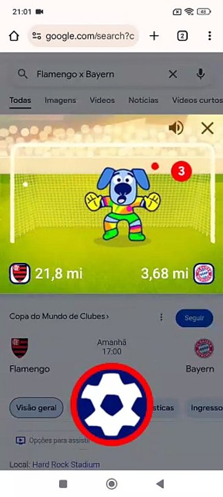 55 - Flamengo x Bayern - Partidas 4-6 - Mini Cup Google Copa do Mundo de Clubes