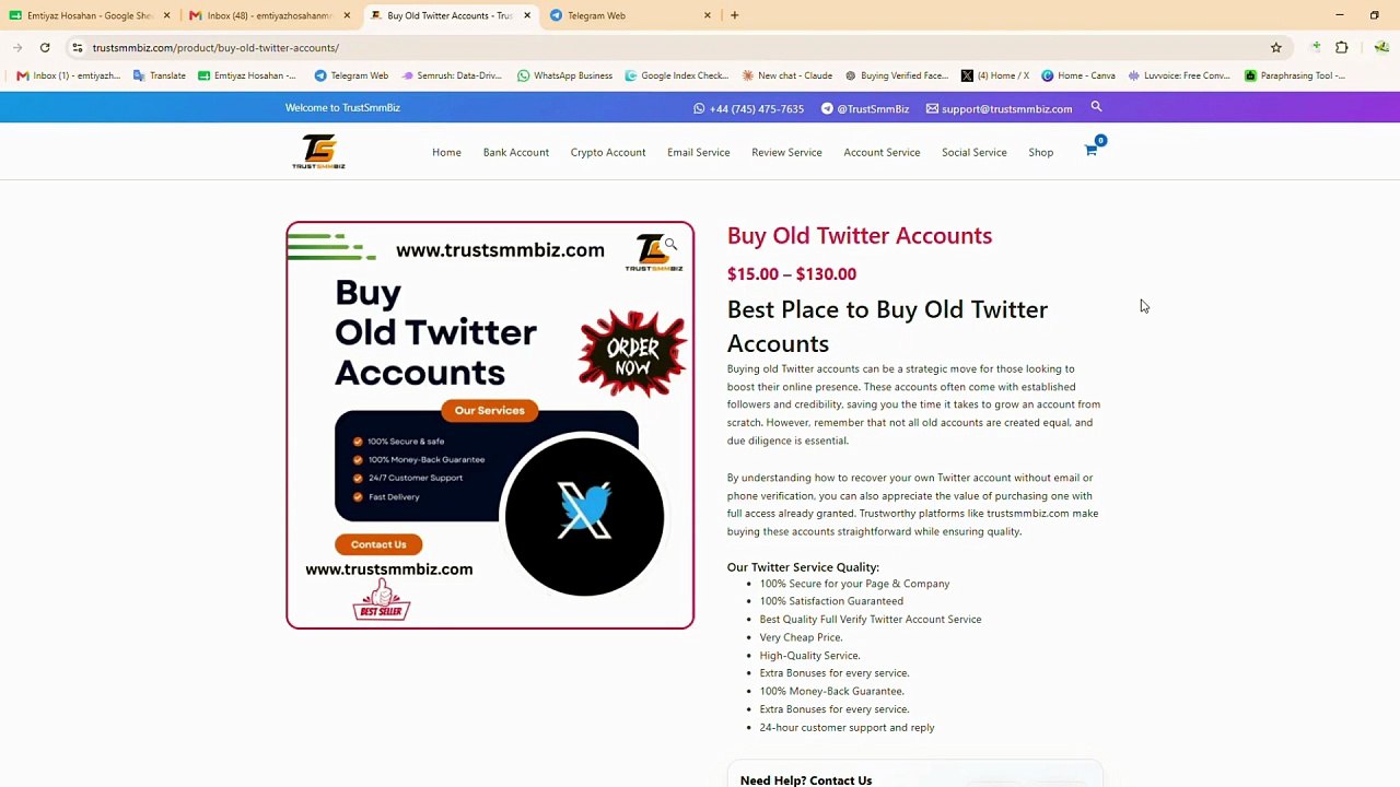 Best Place to Buy Old Twitter Accounts