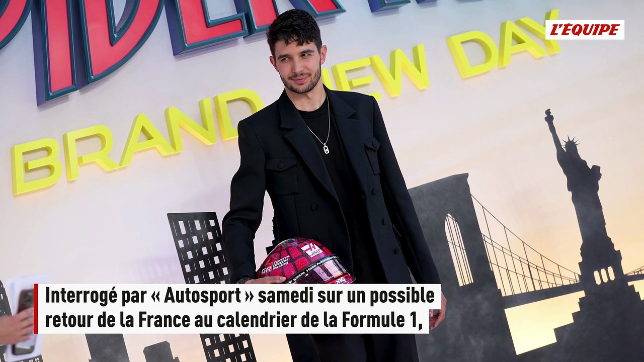 Esteban Ocon sur un possible retour de la France au calendrier de la Formule 1 : « Un Grand Prix de Paris serait incroyable » - F1