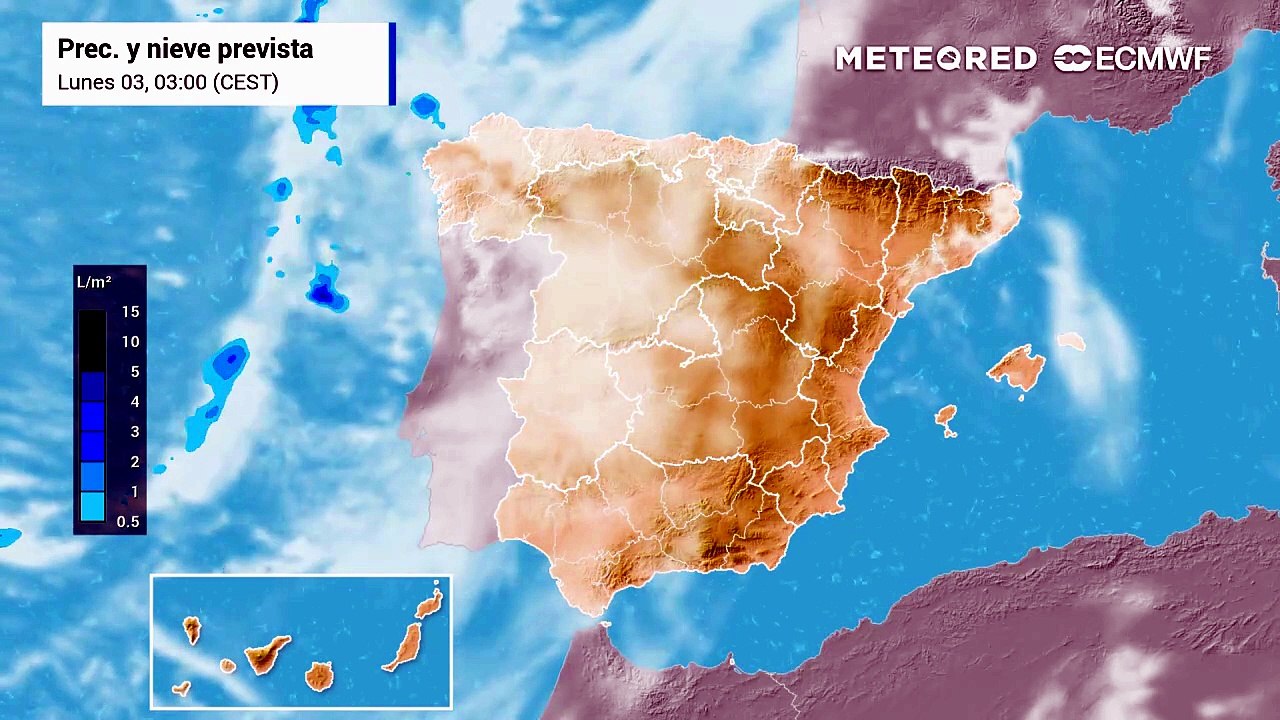 Este lunes se esperan tormentas fuertes en el noreste