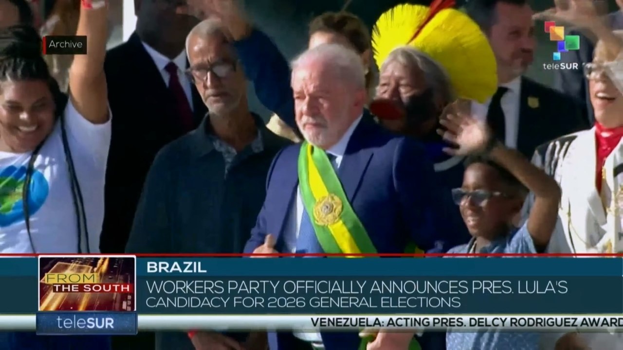 Workers Party officially announces Pres. Lula’s candidacy for 2026 general elections