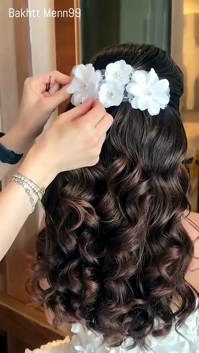 Easy Bridal Hairstyle Tutorial for Wedding Season