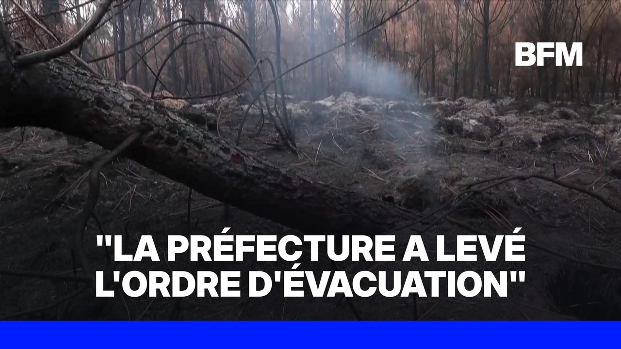 Incendie en Gironde: les habitants de Lège-Cap Ferret et du Porge peuvent rentrer chez eux ce lundi