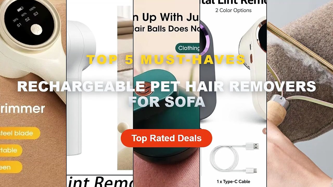 Amazing Rechargeable Pet Hair Removers For Sofa You Need To See