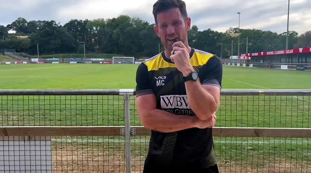 Interview with Buckland Athletic manager Matt Cusack after Torpoint victory