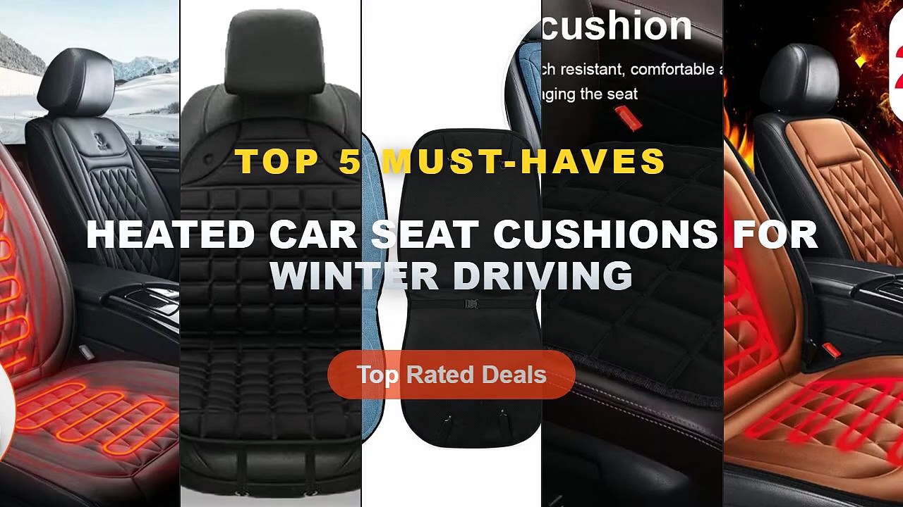 Best Heated Car Seat Cushions For Winter Driving on AliExpress | Review - 12V Car Heating Cushion Heated Seat Pad Heater...