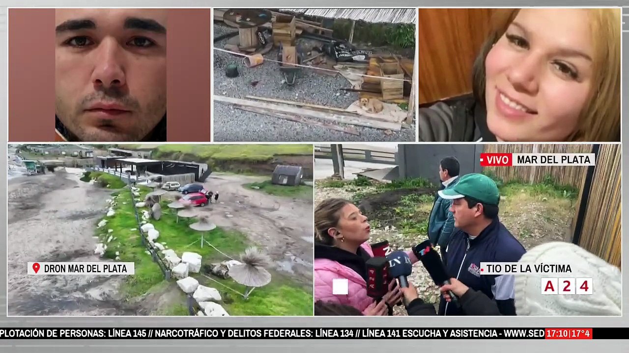El testimonio de la familia de la joven asesinada en Mar del Plata sobre los detenidos