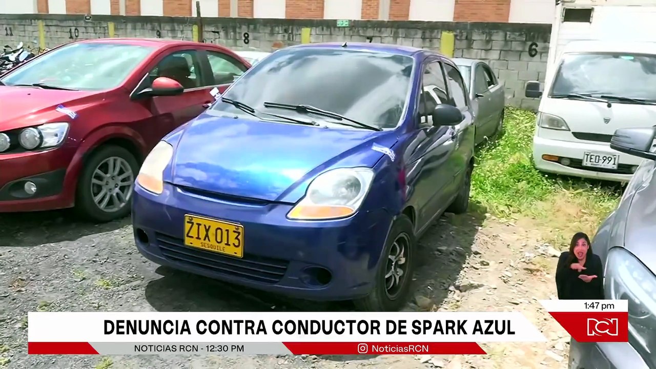 Conductor del carro azul en Bogotá habría conducido bajo efectos de sustancias