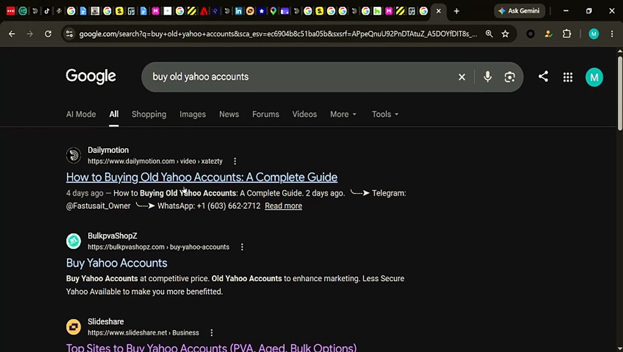 Gmail 917 Sites to Buy old Gmail Accounts- Gmail Selling