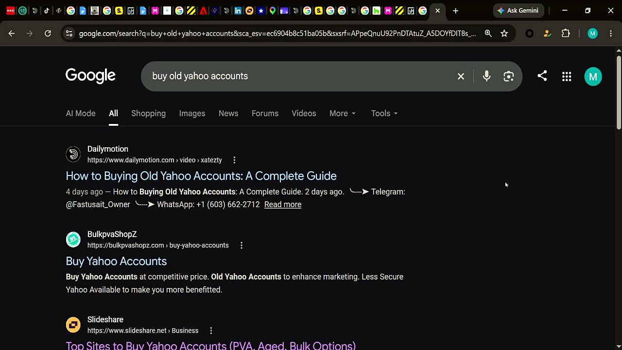 Gmail 917 Sites to Buy old Gmail Accounts- Gmail Selling