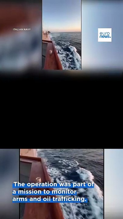 Italian Navy boards tanker from Russian shadow fleet