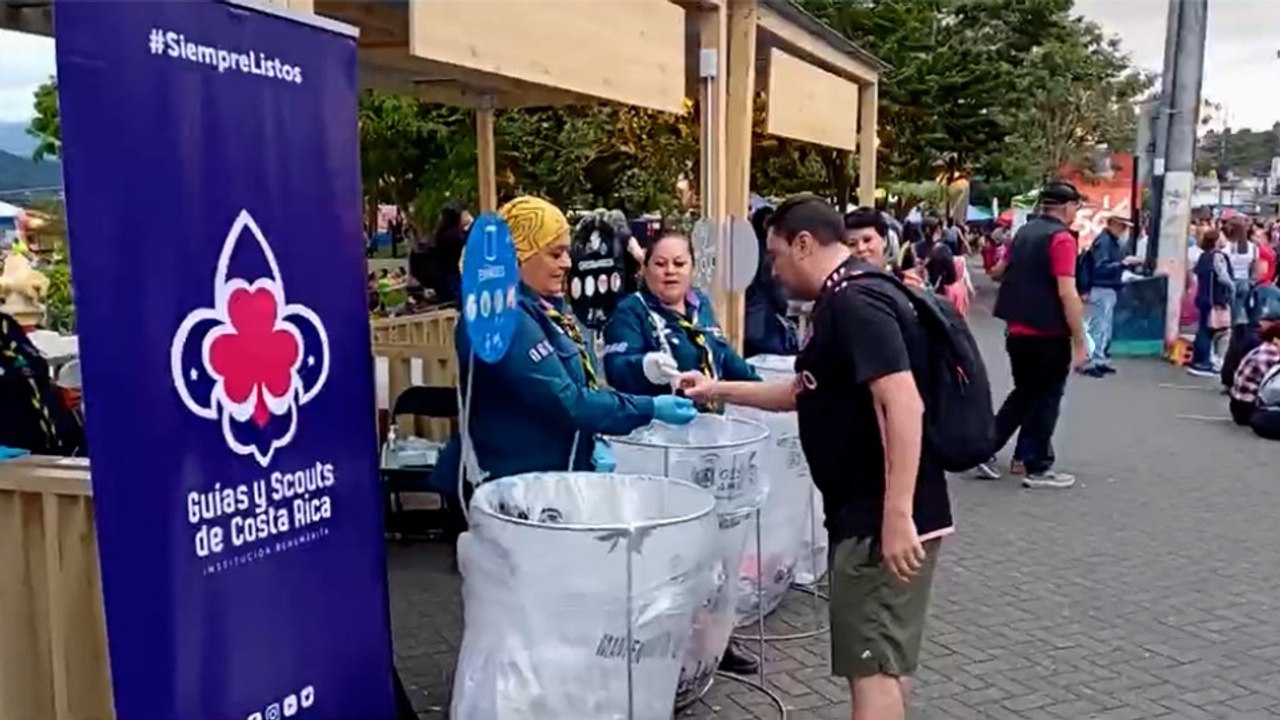 tn7-guias-y-scouts-se-encargaron-del-reciclaje-de-basura-en-romeria-020826