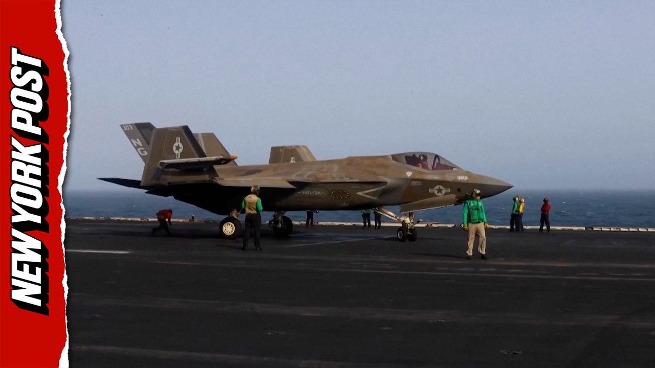 F-35s take off to patrol Strait of Hormuz