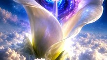 The Luminous Calla Lily of the Ionosphere | 4K Surreal Fantasy