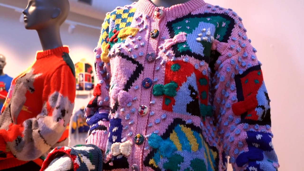 Liz Newman's Australiana themed knitwear makes a comeback for SALA festival