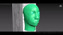 Grabovski: 3DS MAX Practice Polygon Modeling Head Model Video #59 (08-02-2026)