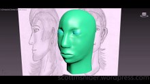 Grabovski: 3DS MAX Practice Polygon Modeling Head Model Video #61 (08-02-2026)